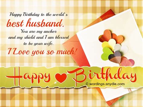Birthday Wishes For Husband Husband Birthday Messages And Greetings Wordings And Messages