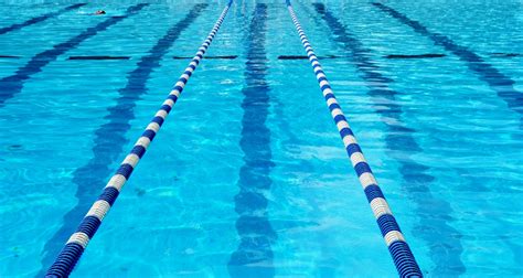 Pools used for swimming competition under fina rules, require a minimum water depth of 1.35 m extending from 1.0 m to at least 6.0 m from the end wall • width of pool tank: Swim lanes - KC Parks and Rec