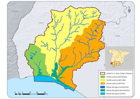 Ámbito Territorial Y Físico De La Demarcación Hidrográfica Del Tinto