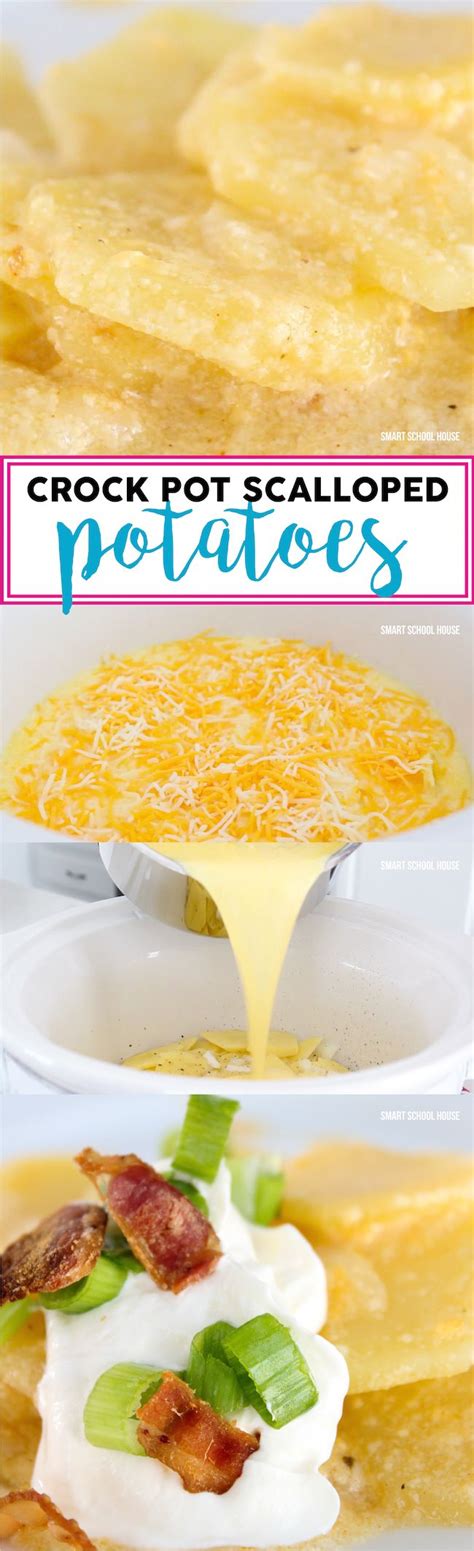 200 best crock pot recipes and easy slow cooker dinner ideas for the family. Best Crock Pot Scalloped Potatoes Recipe Ever - Slow ...