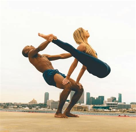 Acro Yoga Involves Strength Balance And A Lot Of Trust Tag A Friend You Trust ️ Andrew7sealy