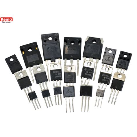 Transistores Power MOSFET e IGBT 20 uds