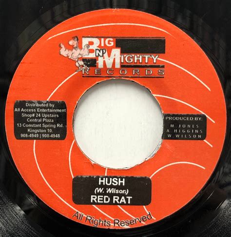 Red Rat Hush Bignmighty 7inch Ticro Market