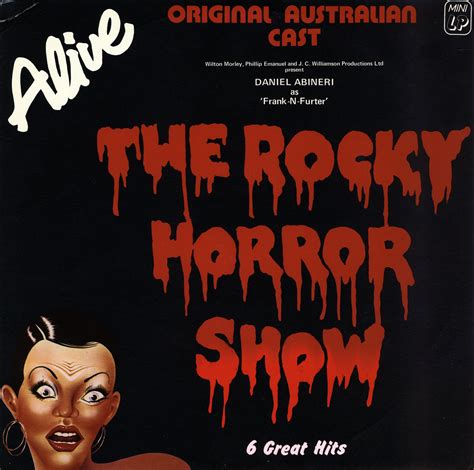 Rockymusic Rocky Horror Show 1981 Australian Cast Lp Front Cover Image