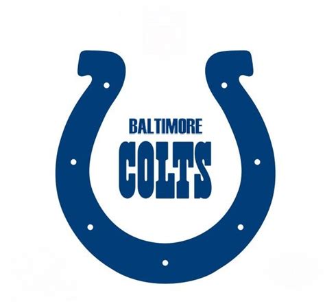 Horseshoe Logo 1979 83 Indianapolis Colts Logo Baltimore Colts