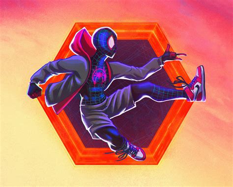 1280x1024 Miles Morales In Spiderman Across The Spider Verse 5k