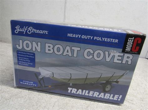 Gulf Stream 16 Ft Long Jon Boat Cover C Ebay