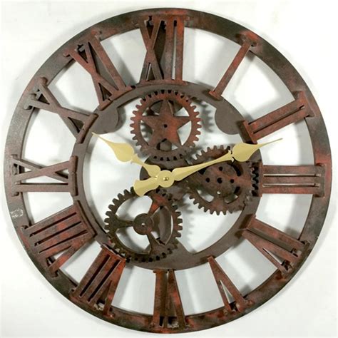 Distinctive Attractive Design Mechanical Wall Clock Buy Mechanic Wall