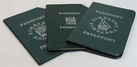 Other Militaria Lot Of Vintage Passports Rhodesia Zimbabwe