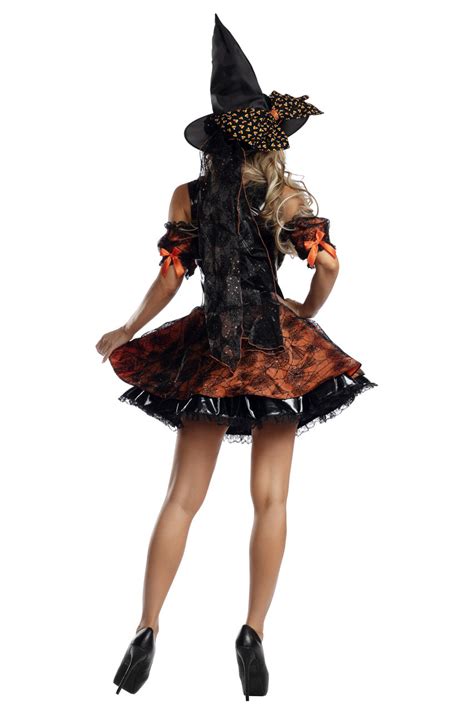 Sweet As Candy Corn Witch Costume Orange Witch Halloween Costume