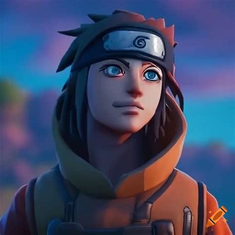 Naruto Character In Fortnite Game On Craiyon