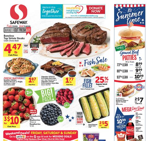 Safeway Weekly Ad Safeway Ad Flyer