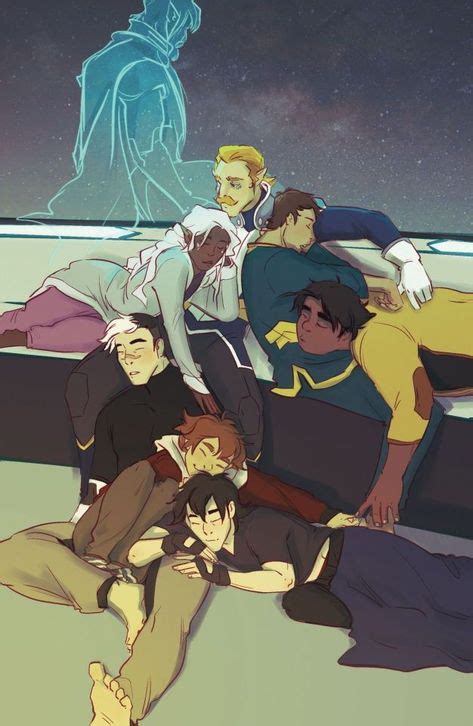 The Space Fam And The Ghost Of King Alfor Voltron Voltron Fanart
