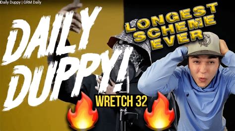 American Reacts Wretch 32 Daily Duppy Grm Daily Longest Scheme Ever