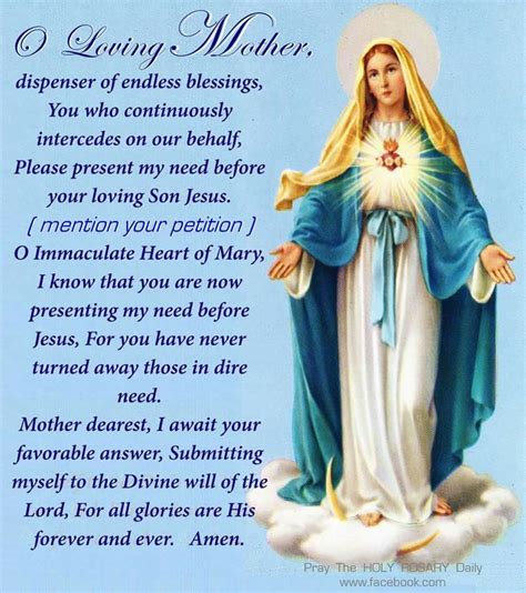 Prayers To Mary Our Mother Churchgists