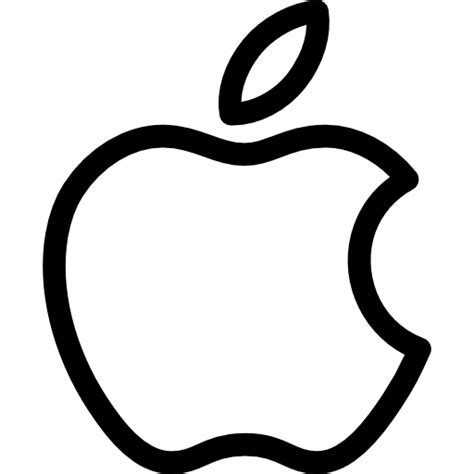Logotipo De Apple Iconos Gratis De Computadora