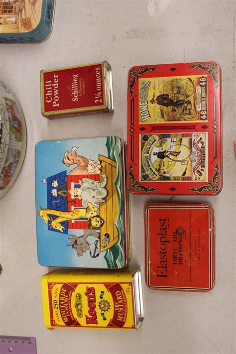 Lot Of Assorted Tins 14