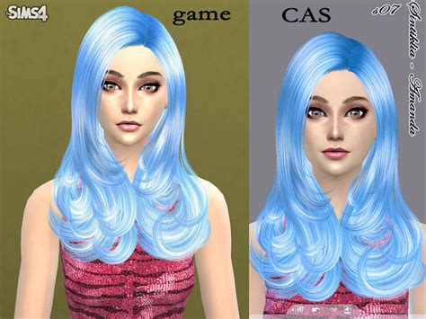 The Sims Resource Sintiklia Hair S07 Amanda