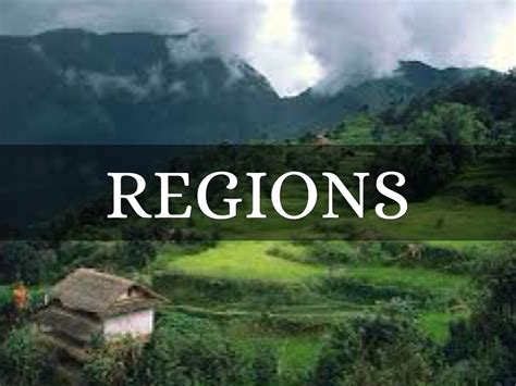 Types Of Regions By A L