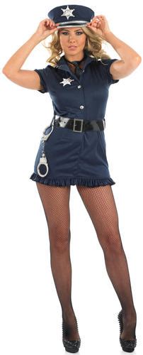 Police Girl Hat Lady Cops Sexy Fancy Dress Womens Adult Uniform Ladies Costume Ebay