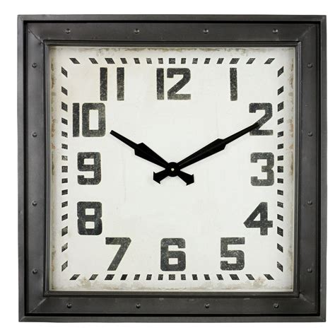 Aspire Westford Square Wall Clock And Reviews Wayfair