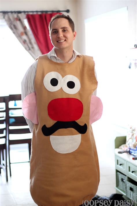 Make A Mr Potato Head Costume Dollar Store Crafts
