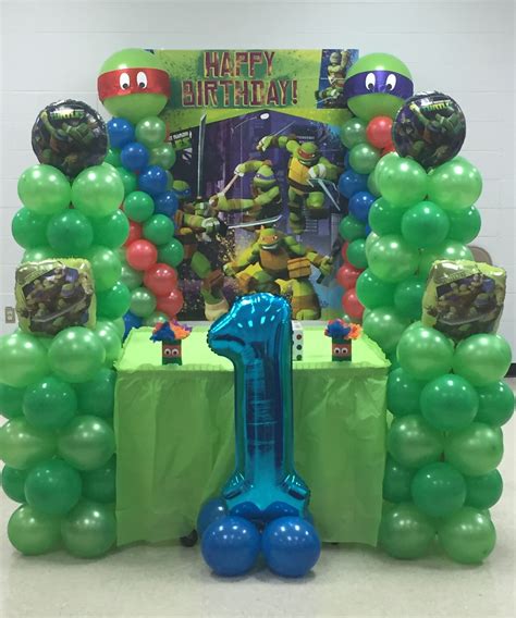 Tmnt bedroom set cryptoletter co. Ninja turtles theme party decorated by *Decor By Yolanda ...