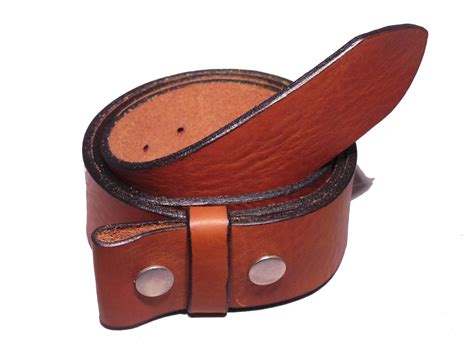 100 Real Brown 2 Inch 50mm Leather Belt Strap Leather Brown
