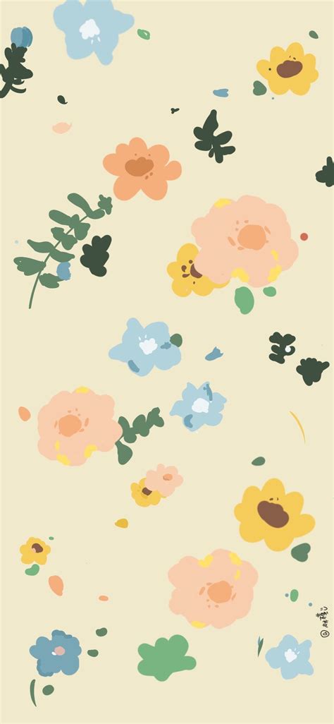 Simple Iphone Wallpaper Flowery Wallpaper Iphone Wallpaper Pattern