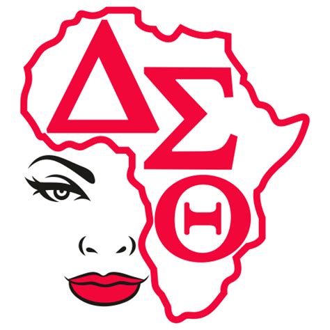 Delta Sigma Theta Aeo Africa Svg Aeo Africa Svg Sorority Svg Logo