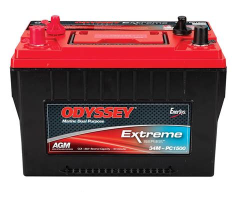 Odyssey Extreme Series Battery Odx Agm34m 34m Pc1500st