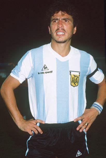 Daniel Passarella Argentina Football Team 1982 World Cup National Football Teams