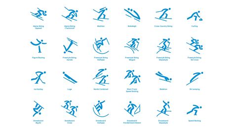 Les pictogrammes de PyeongChang 2018 dévoilés Actualité Olympique