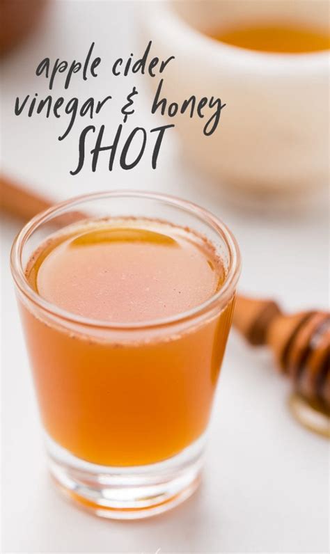 Apple Cider Vinegar And Honey Shot 40 Aprons