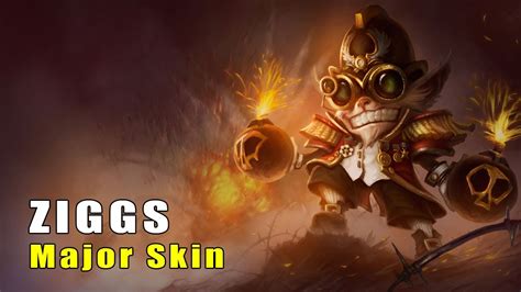 Major Ziggs Skin League Of Legends Youtube
