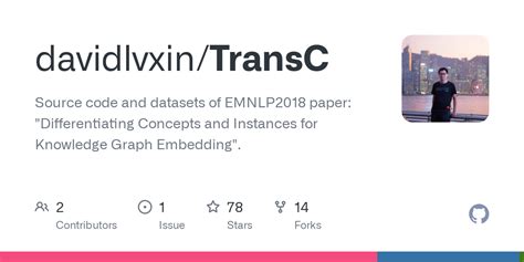 Github Davidlvxin Transc Source Code And Datasets Of Emnlp Paper