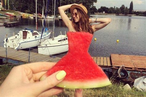 Look Instagram Users Wear Watermelons In Latest Viral Trend