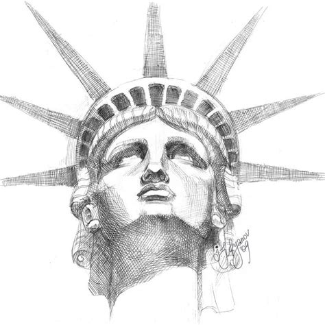 Liberty Statue Of Liberty Drawing Statue Of Liberty Statue Of