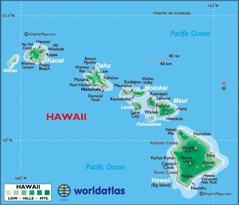 Find detailed maps of hawaii, including online hawaii tourist maps, county maps, blank and outline maps. Map of Hawaii Large Color Map | Fotolip.com Rich image and ...