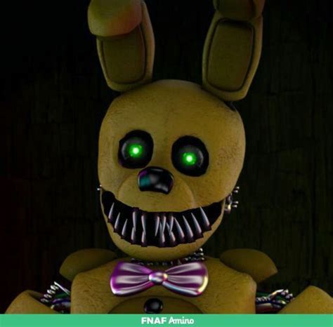 Sinister Shadow Spring Bonnie Wiki Five Nights At Freddys Amino