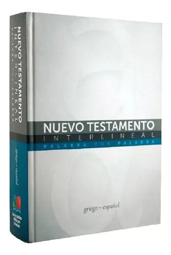 Libro El Nuevo Testamento Interlineal Griego Español Envío Gratis