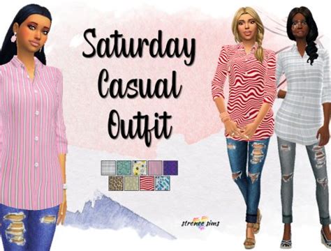 214 Casual Outfit The Sims 4 Catalog