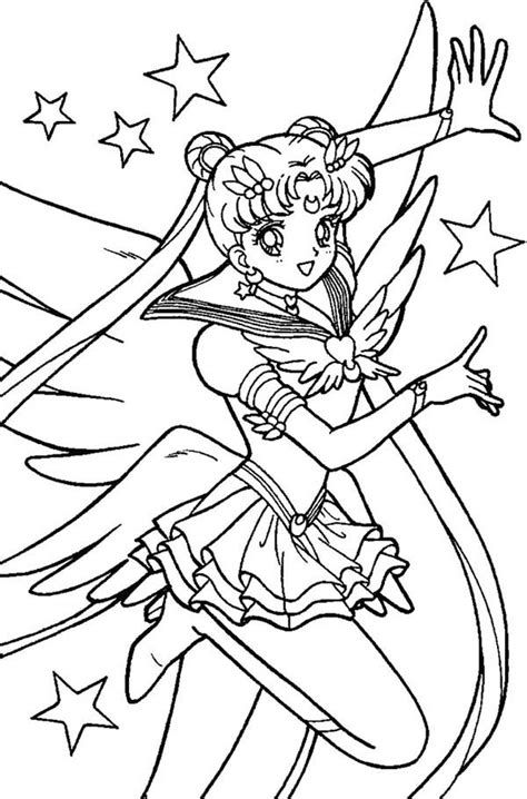 When we talk about moon, bats come to our mind for sure. Sailor Moon Sparkling Sensation Coloring Page : Color Luna