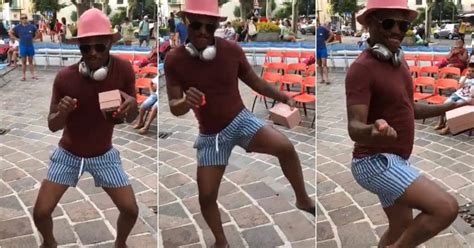 Gay Entertainer Somizi Flaunts Dance Moves In Italy Ke