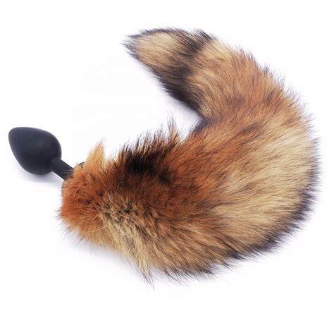 S Size Sexy Fox Tail Butt Anal Plug Silicone Anal Sex Toys For Women