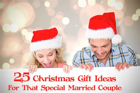 If the couple has been together for a long time, their date nights may be getting a bit stale. 25 Christmas Gift Ideas for That Special Married Couple ...
