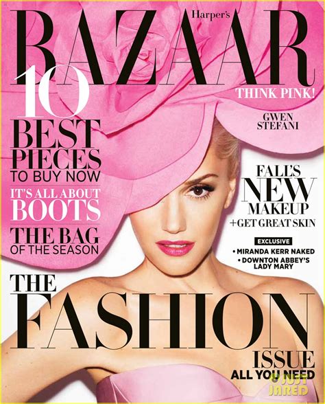 Gwen Stefani Covers Harpers Bazaar September 2012 Photo 2698127