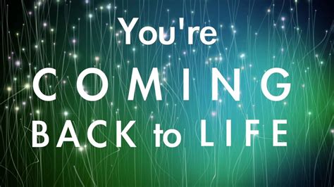 Honestly she's the only one that's watchin' over me. Kerrie Roberts - "Come Back to Life" Official Lyric Video ...