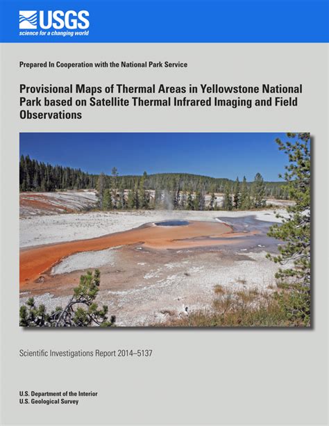 Pdf Provisional Maps Of Thermal Areas In Yellowstone National Park