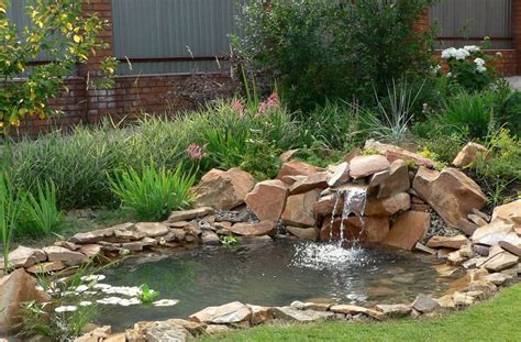 How to build a backyard pond. Pictures of Small Garden Ponds and Waterfalls | Waterfalls ...